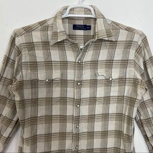 Polo By Ralph Lauren Western Flannel
